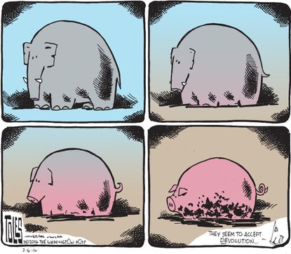 Political Cartoon U.S. Republican Party