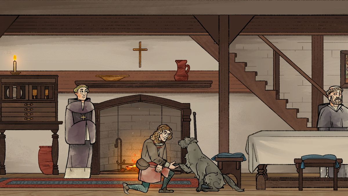 Screenshot of Pentiment.
