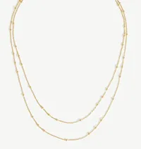 DOUBLE CHAIN NECKLACE, $167 (£130) | Missoma