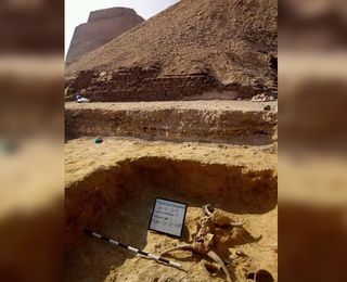 egypt skeleton buried antiquities ministry