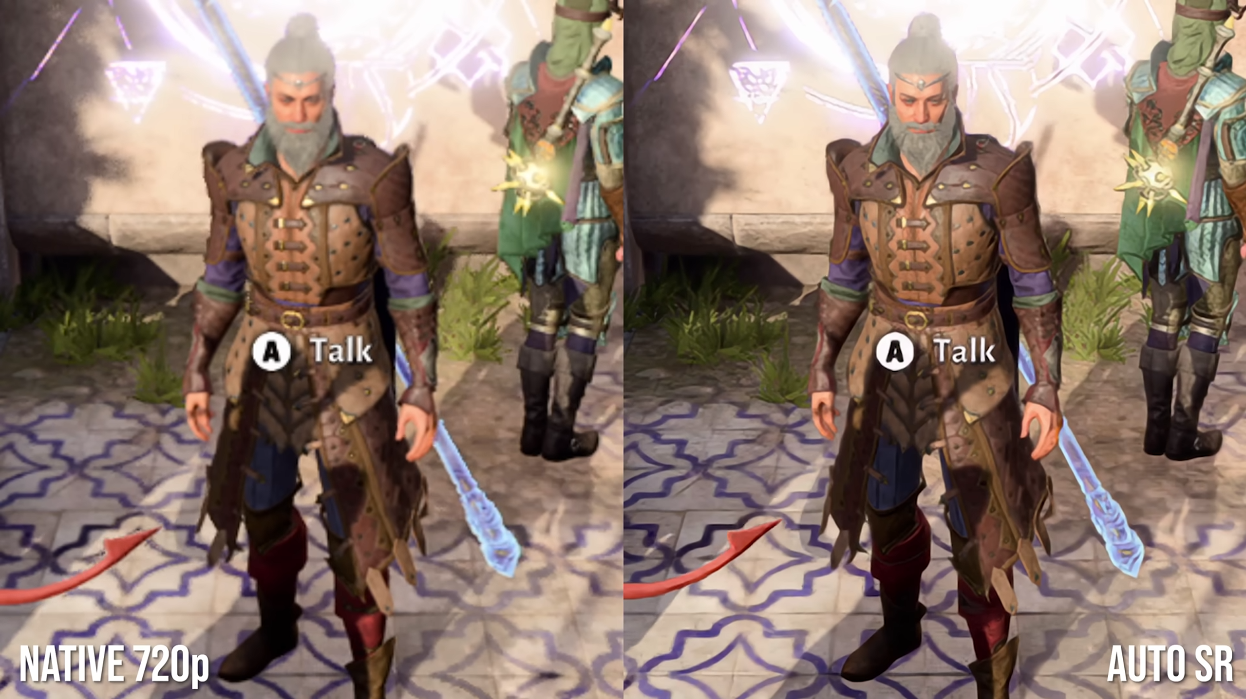 Auto SR in use on Baldur's Gate 3 in 2024