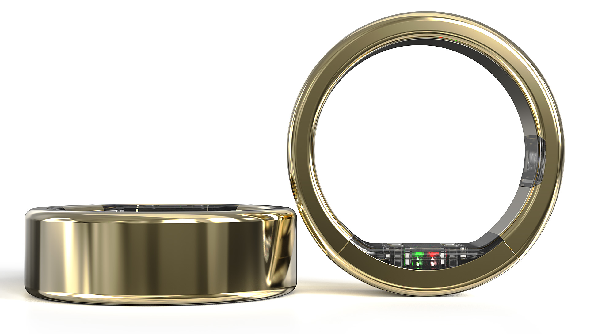 Close-up of the Ultrahuman Ring Pro smart ring