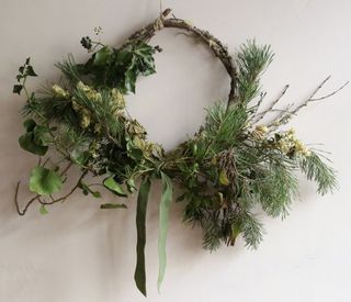christmas wreath ideas natural wreaths