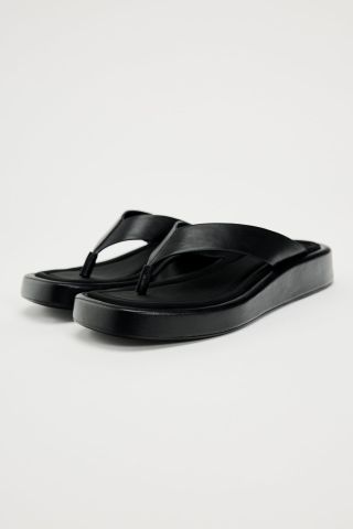 Flat Strappy Slider Sandals