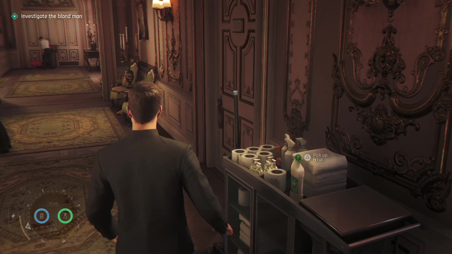 James Bond sneaks through a hotel undercover in 007 First Light
