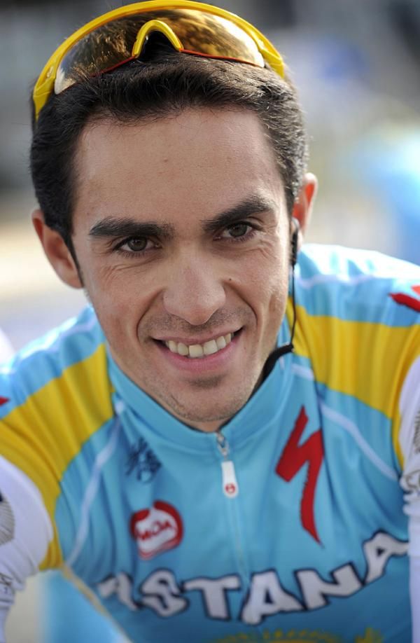 Alberto Contador (Astana) back to racing for the 2010 season