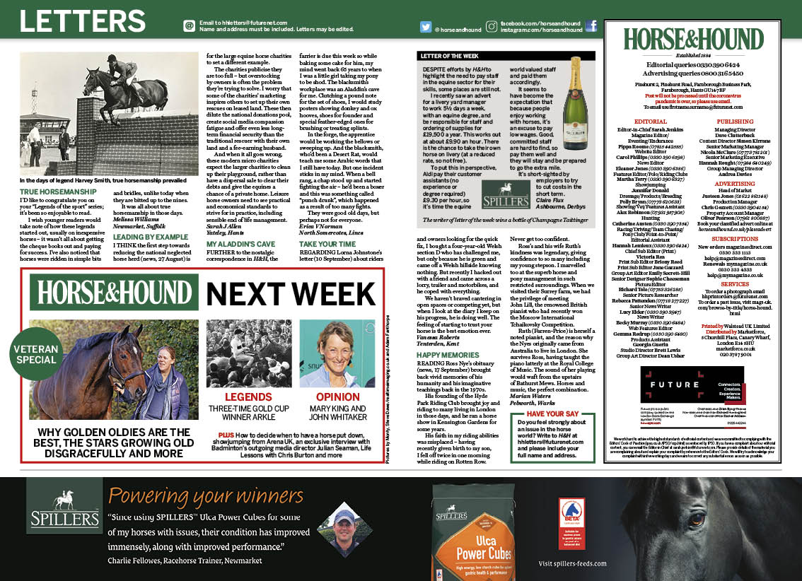 Letters and NWB 01 October 2020