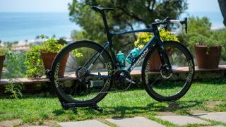Up close and personal with Matej Mohorič's custom Bianchi Specialissima RC for the Tour de France