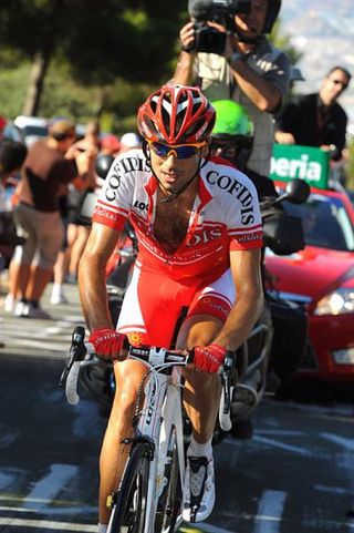 David Moncoutie (Cofidis) en route to victory in stage eight.