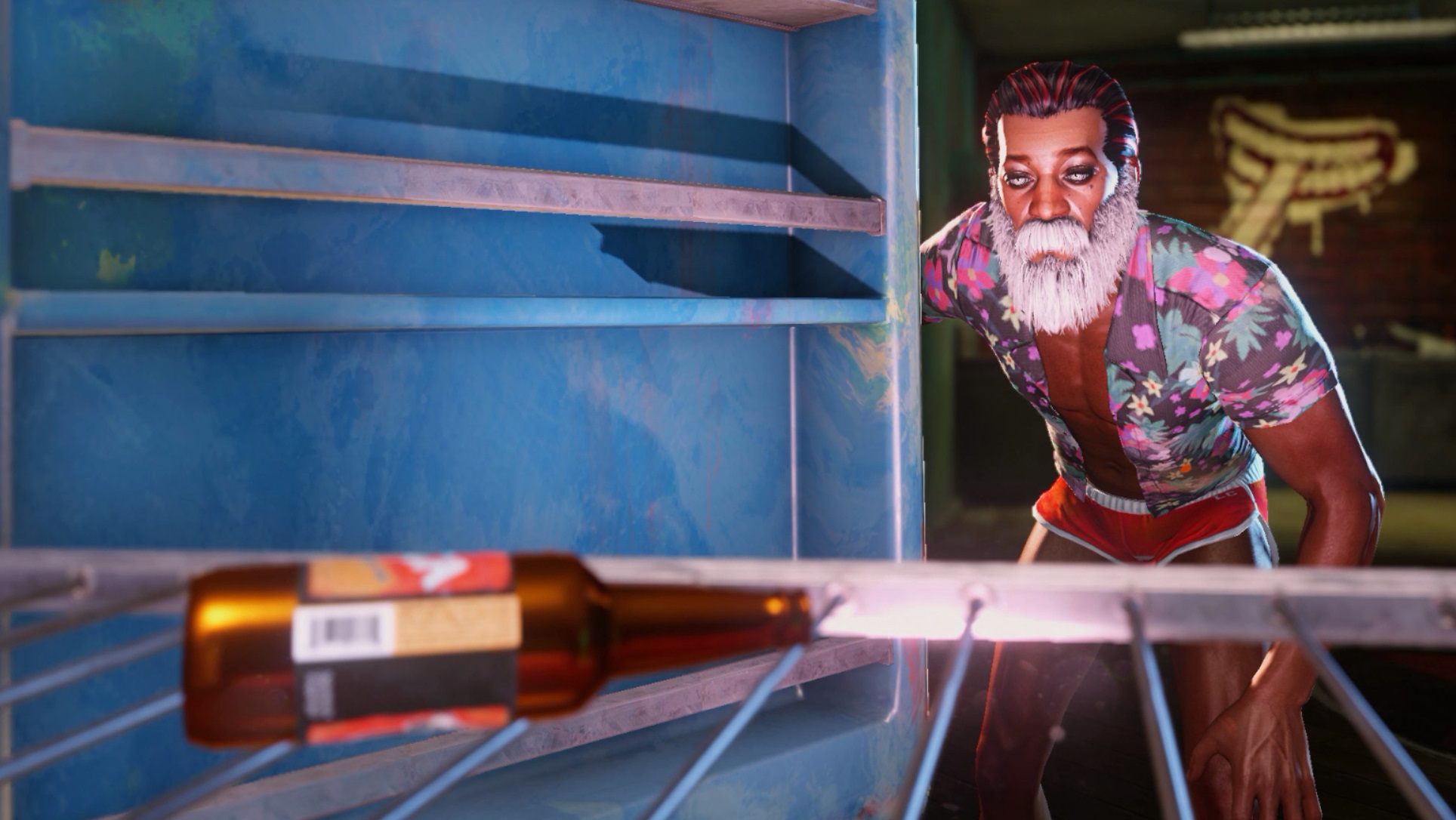 Sunset Overdrive screens show action on foot and in the air