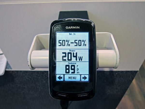 Compatible heads will display separate left and right power outputs with the new Garmin Vector power meter.