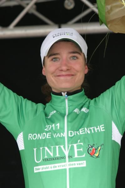 Race winner Marianne Vos (Nederland Bloeit)