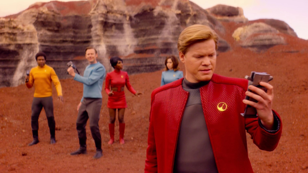 The crew of the USS Callister on the Black Mirror