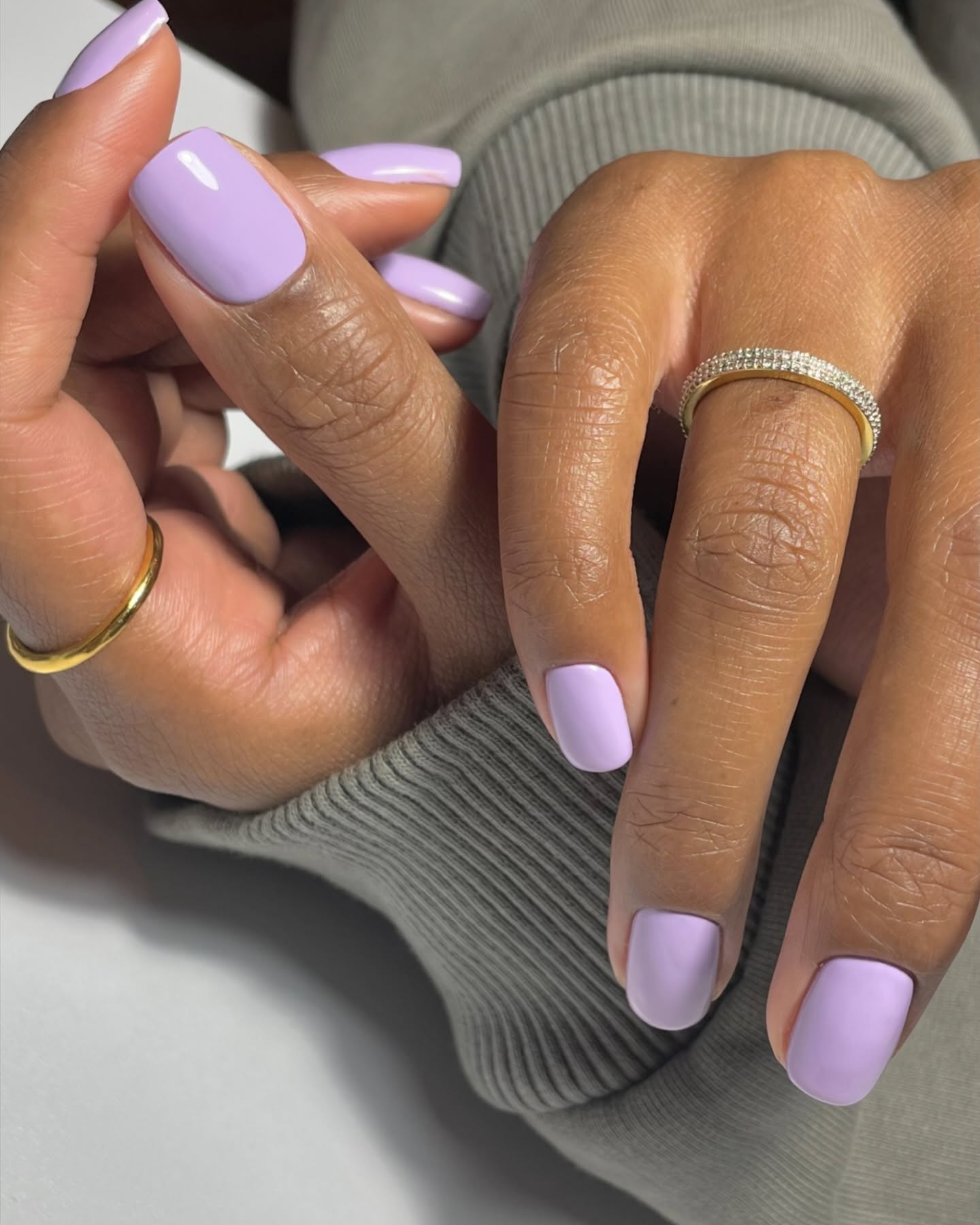 simple purple nail ideas