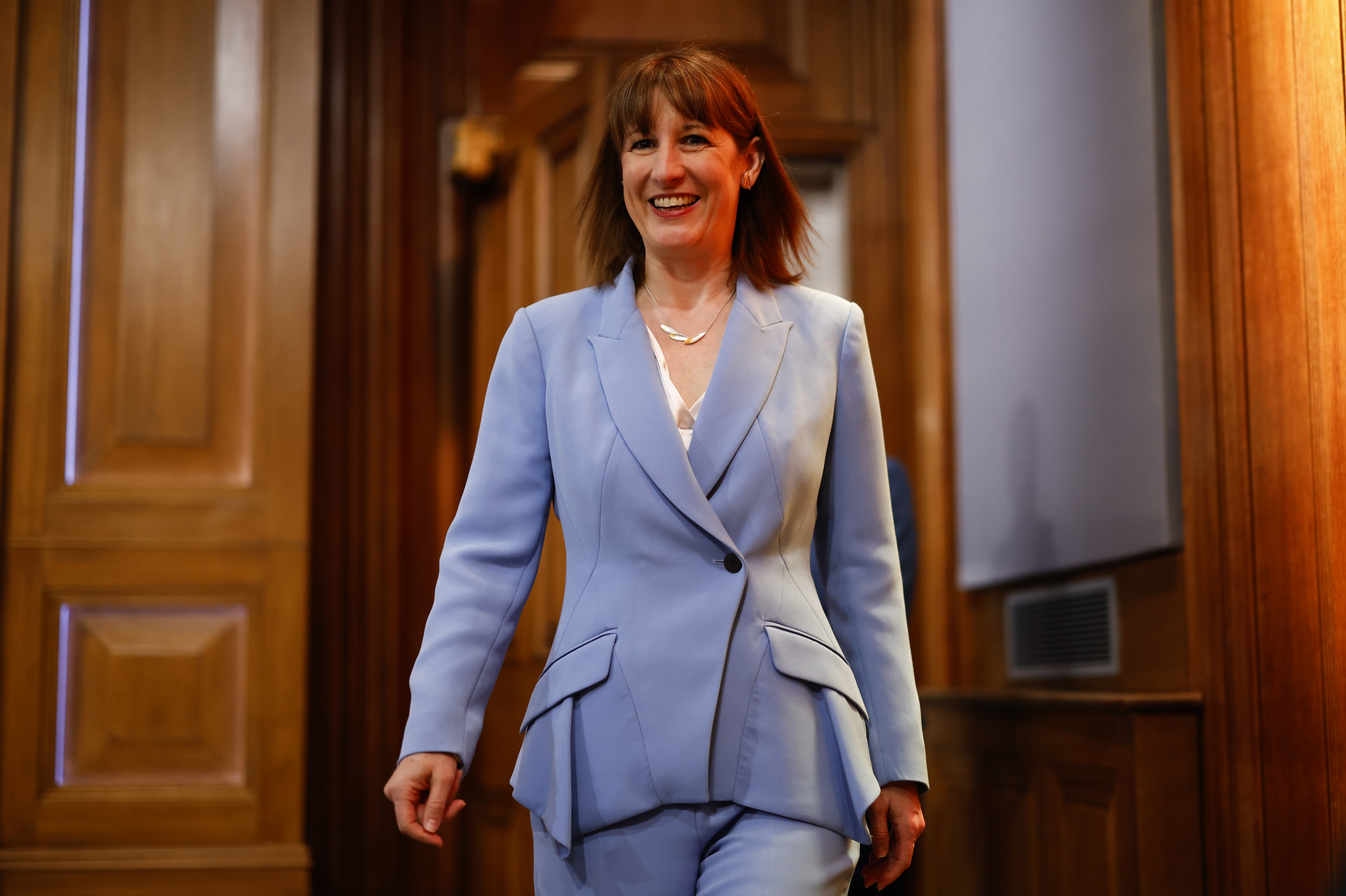 Chancellor Rachel Reeves in photograph.