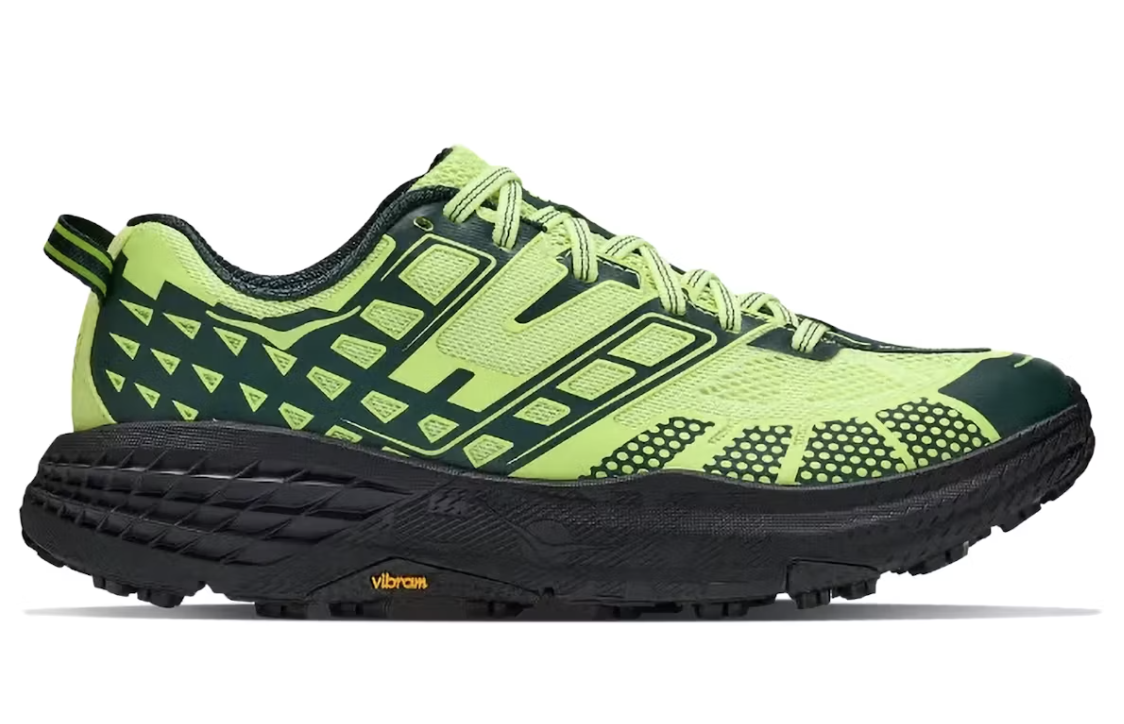 Hoka One Speedgoat 2 in neon green