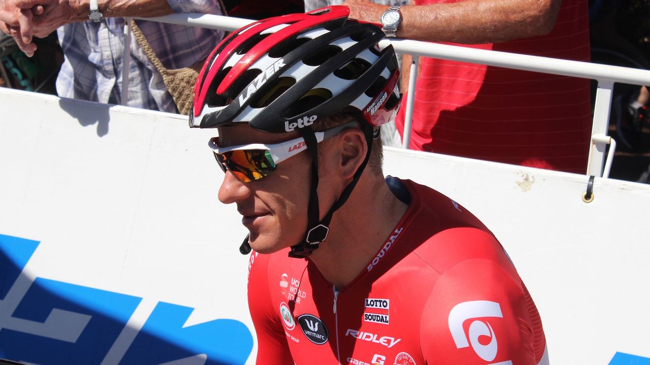 Lazer provide both the eyewear and helmets for Lotto-Soudal