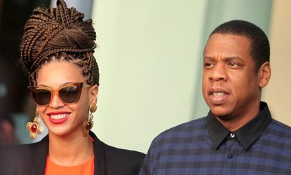 Beyonce and Jay-Z leave their hotel in Havana, Cuba on April 4.