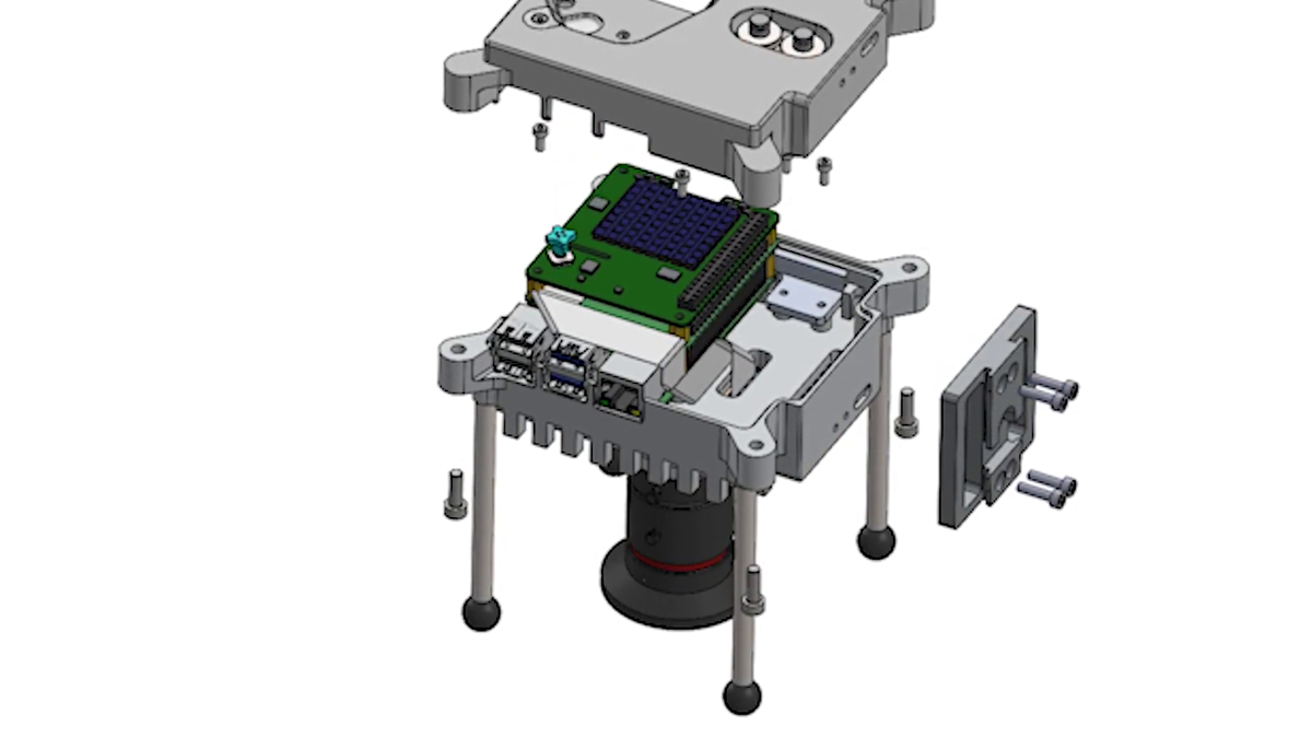 Screenshots from Raspberry Pi Foundation's AstroPi video