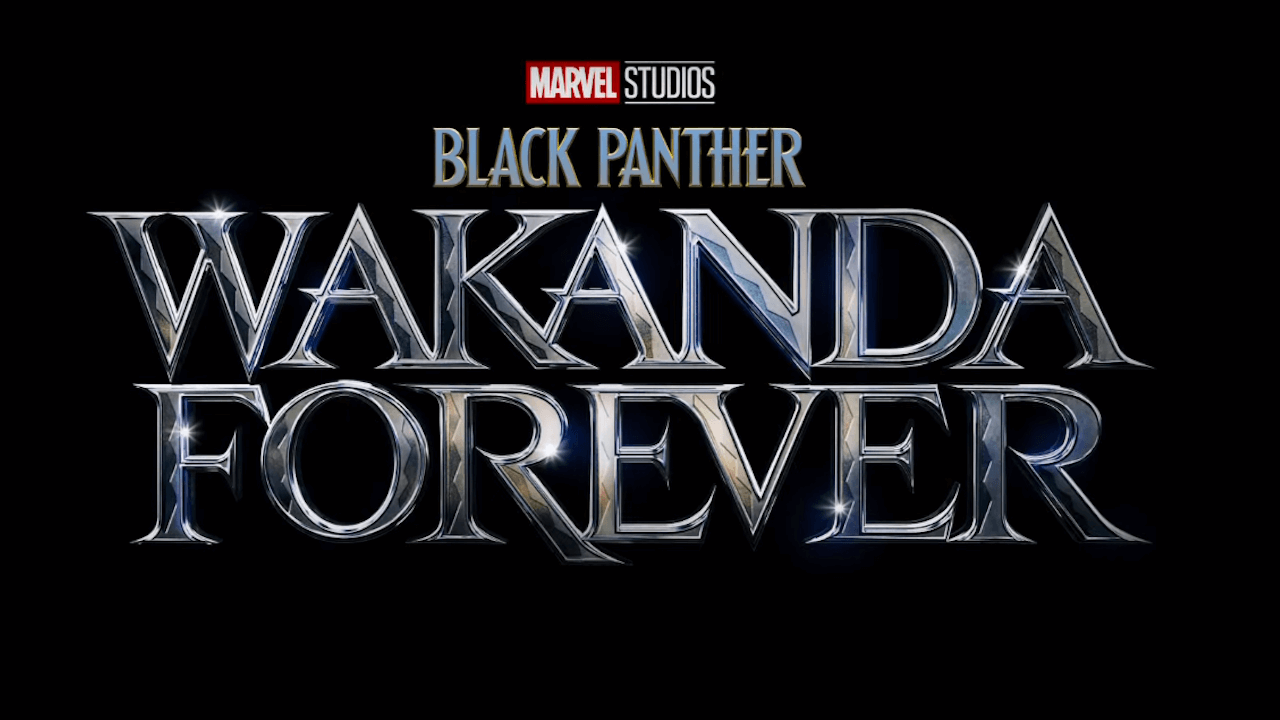 El logotipo oficial de Black Panther: Wakanda Forever de Marvel Studios