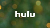 Hulu logo on a dark green background