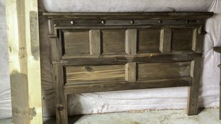 restoration hardware style bed before photo