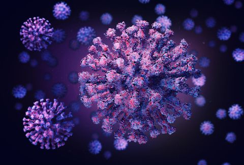 Coronavirus With Dna Illustration Stock Photo  Download Image Now   COVID19 DNA Virus  iStock