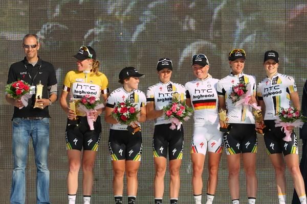 The team prize in Qatar was won by HTC-HighRoad