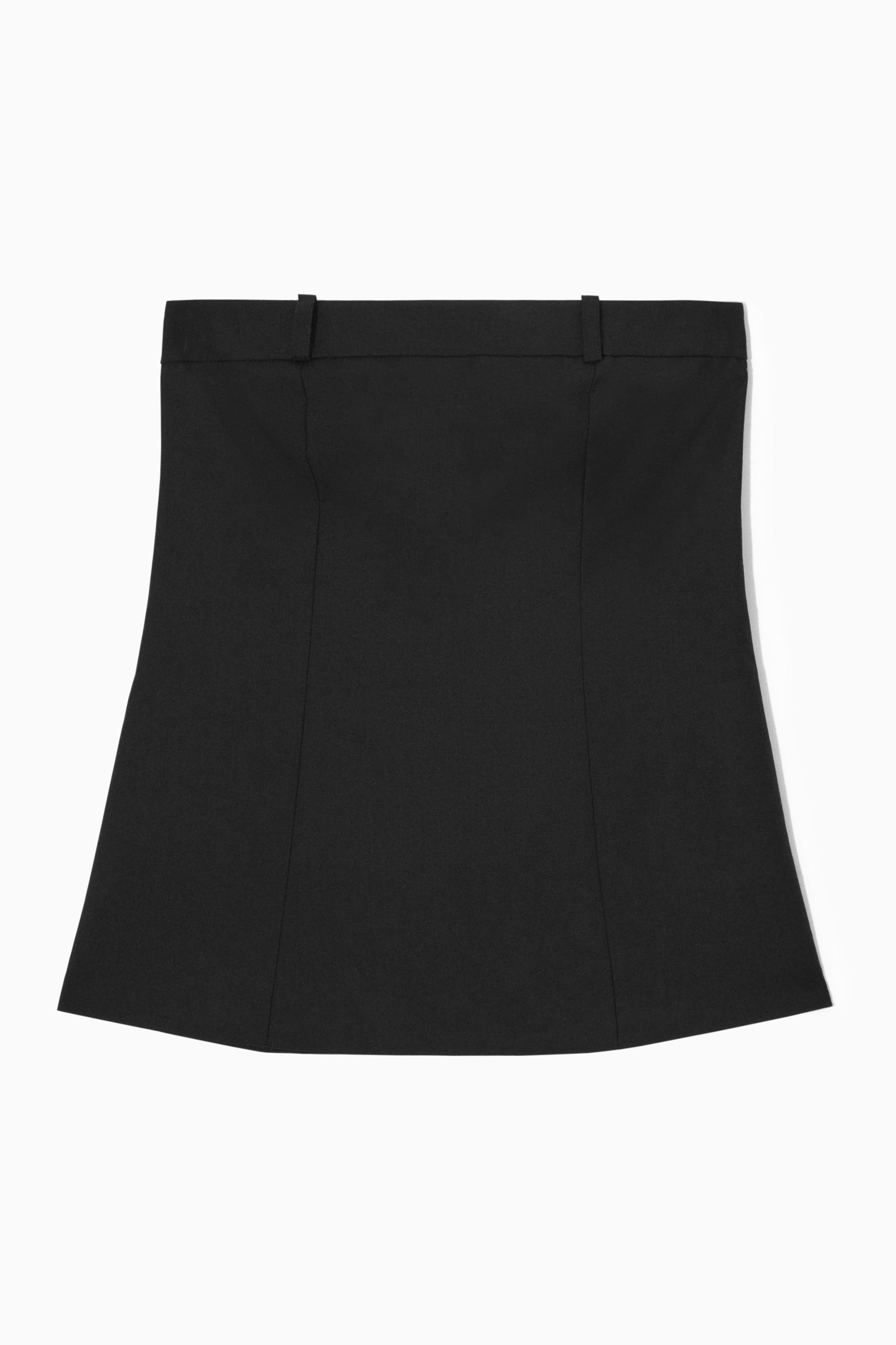 Deconstructed Wool Bustier