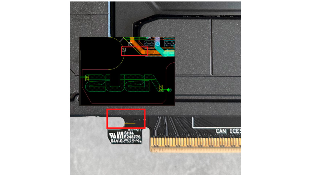 ROG Astral GeForce RTX 5090 with crack