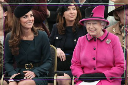 Kate Middleton and The Queen