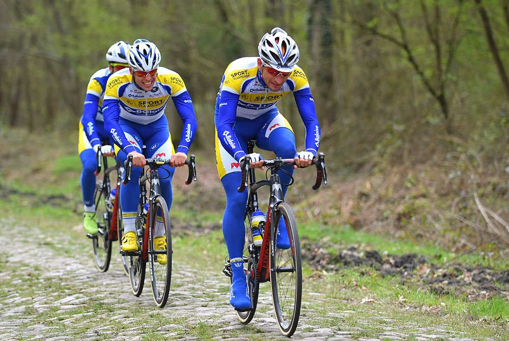 Topsport Vlaanderen in the Arenberg forest