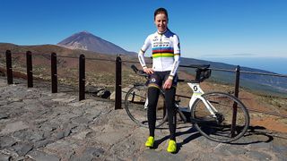 Annemiek van Vleuten (Mitchelton-Scott) training at altitude in Tenerife