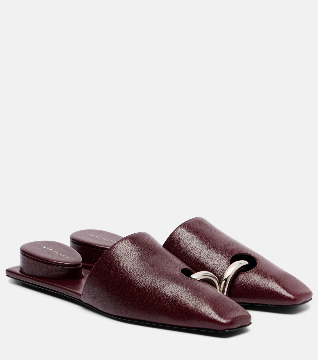 Tory Burch, Pierced Leather Mules