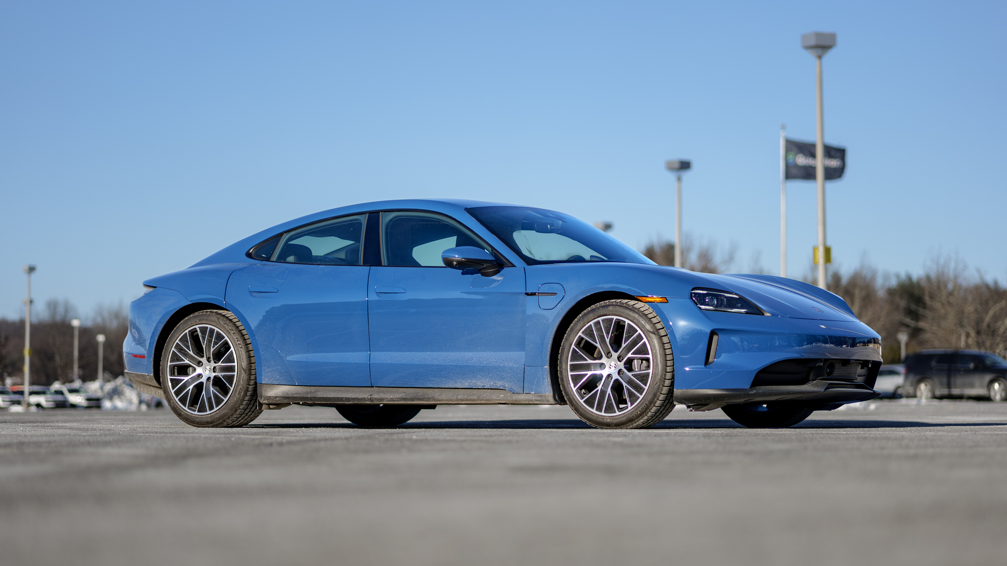 2025 Porsche Taycan test drive.