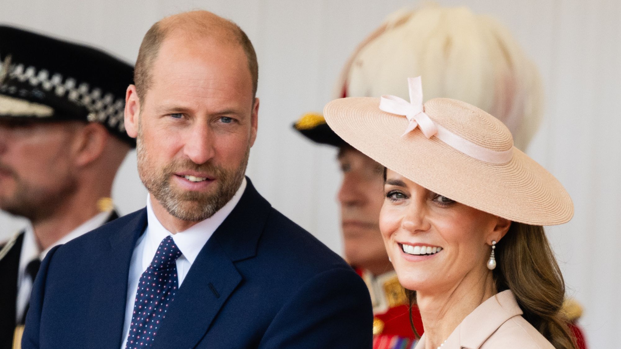 The Prince and Princess of Wales attend a State visit by the President of the French Republic 