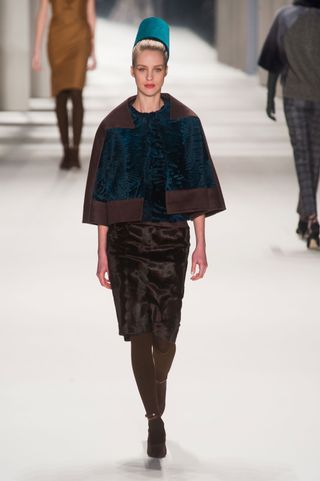 Carolina Herrera AW14, New York Fashion Week