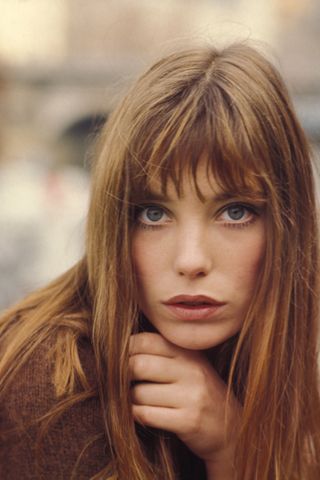 Jane Birkin's French bangs is one of the most iconic hairstyles ever