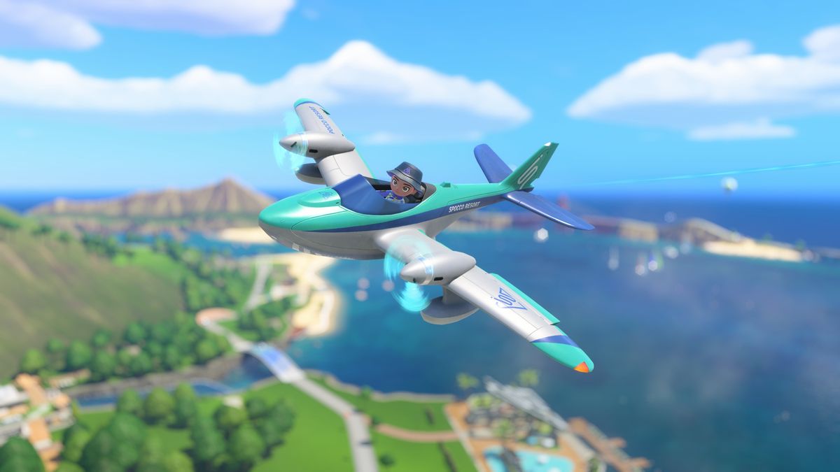 Screenshots from Nintendo Switch Sports Resort
