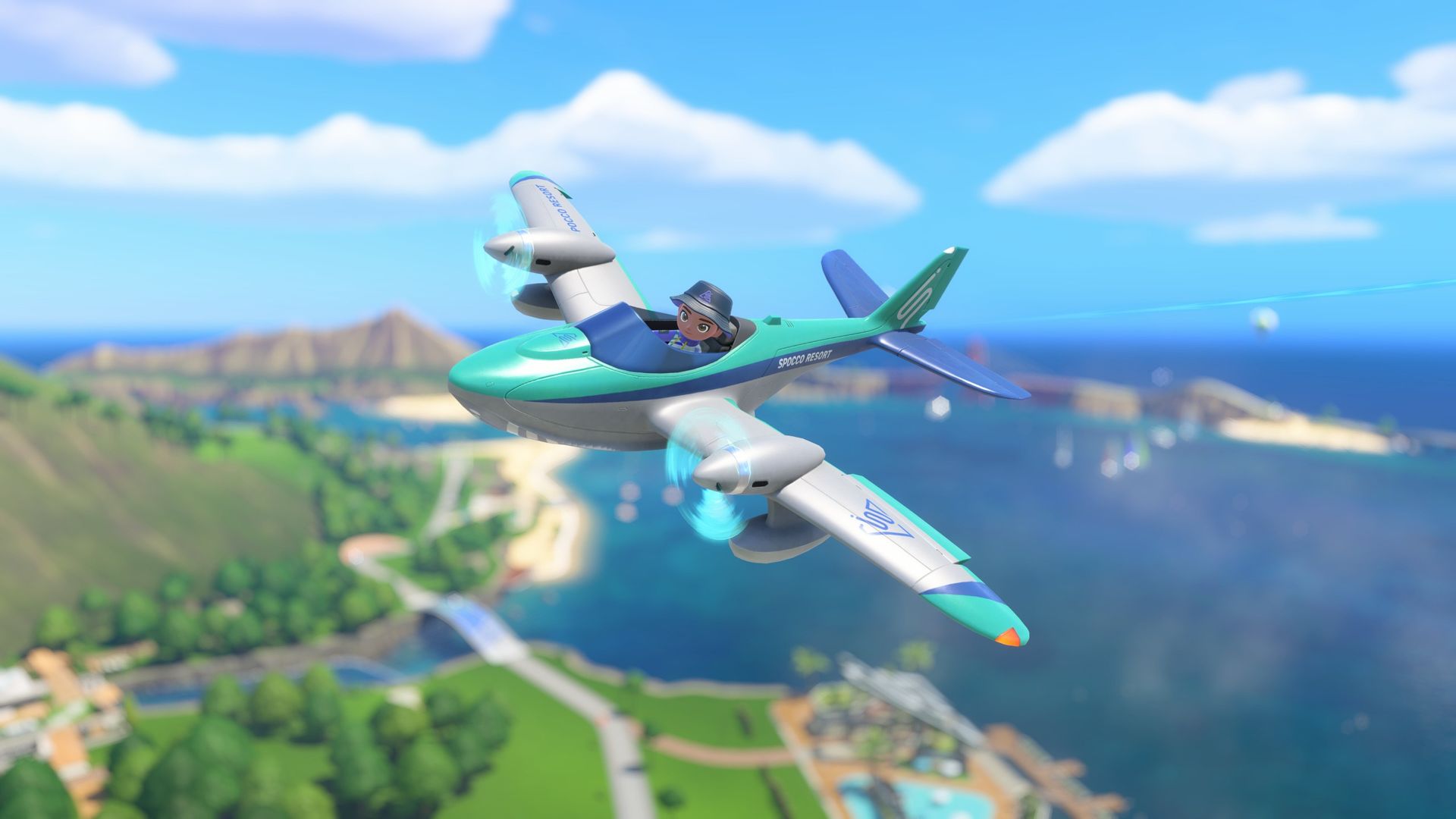 Screenshots from Nintendo Switch Sports Resort