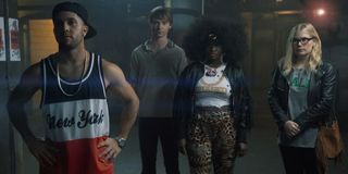 Calum Worthy, Shoniqua Shandai, Rory Uphold, and Walter Perez in Bodied