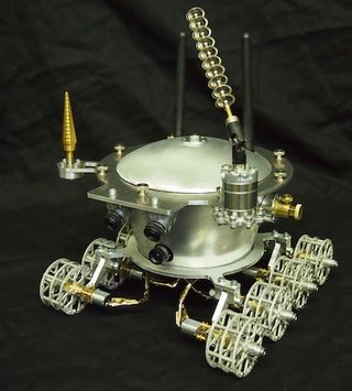 Beatty Robotics was asked to build a functional Lunokhod robot for a new space museum that is being built in Prague in the Czech Republic. Lunokhod, which means “Moon Walker” in Russian, was the first roving remote-controlled robot to operate on another terrestrial body. The Soviet Union landed it on the moon in 1970.