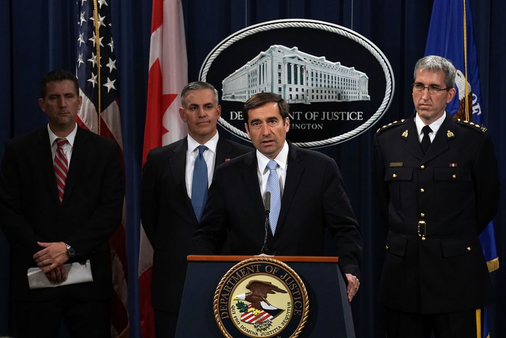 Justice Department's National Security Division Holds Press Conference