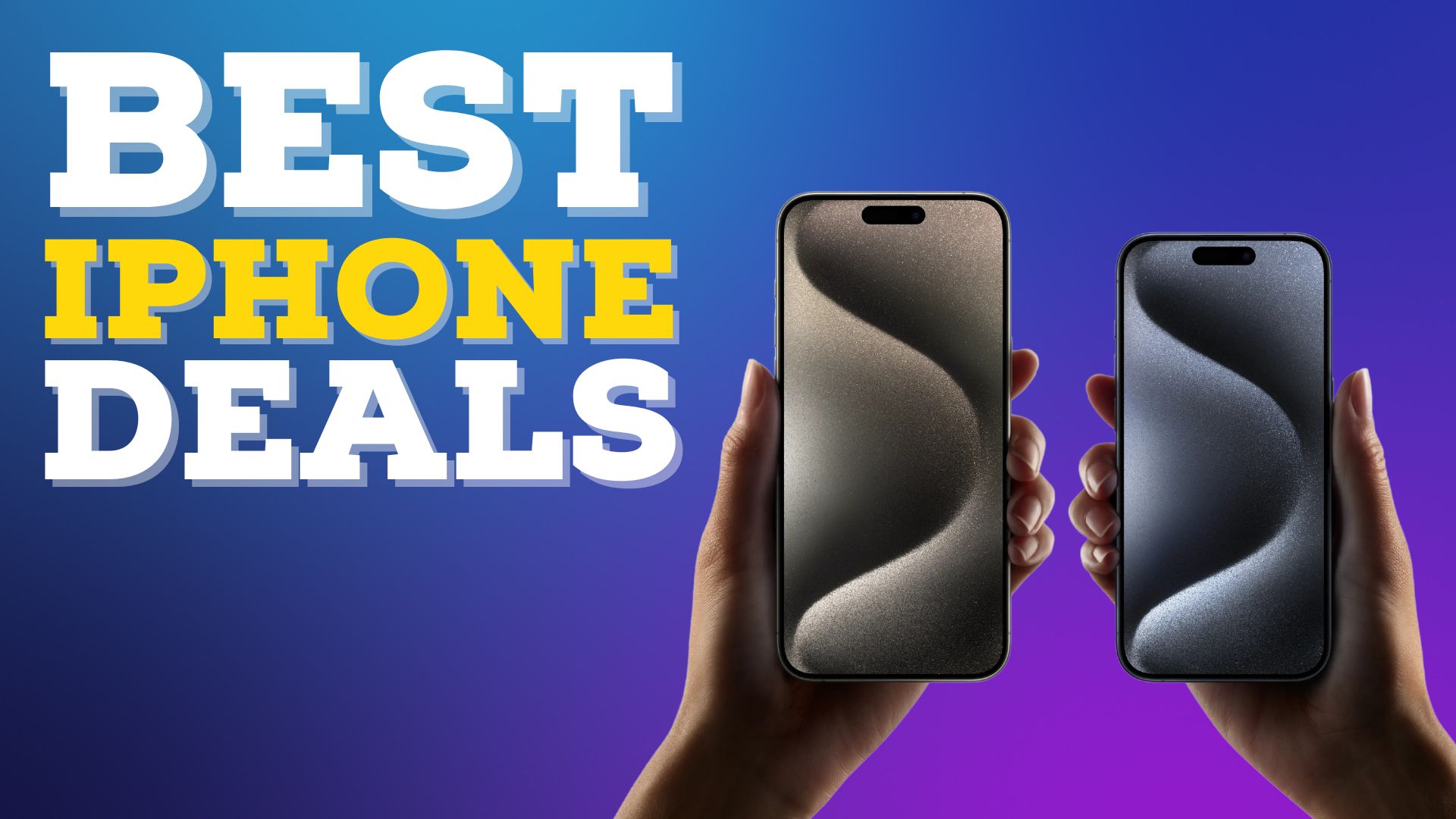 Best iPhone deals 2024 — Save on Apple's premium smart phones iMore