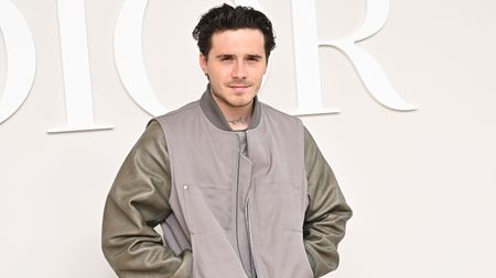 Brooklyn Beckham attends the Dior Homme Menswear Spring/Summer 2025 show as part of Paris Fashion Week on June 21, 2024 in Paris, France