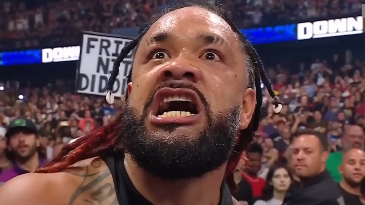 Jacob Fatu looking wild in WWE