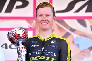Jolien D'hoore (Mitchelton-Scott) wins the third stage at the Giro Rosa