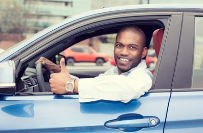 Photo of man behind the wheel