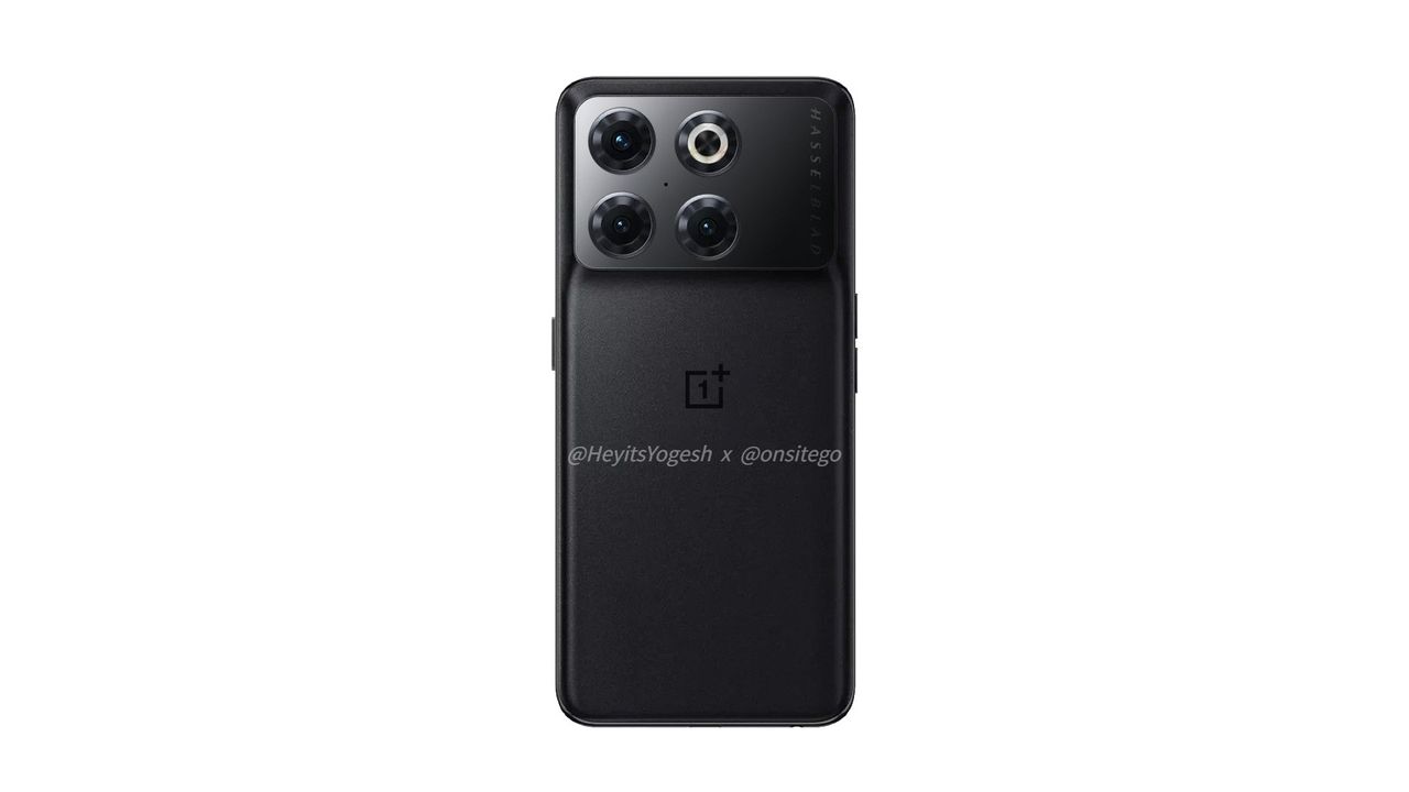 OnePlus 10 renders showing the front and back panels