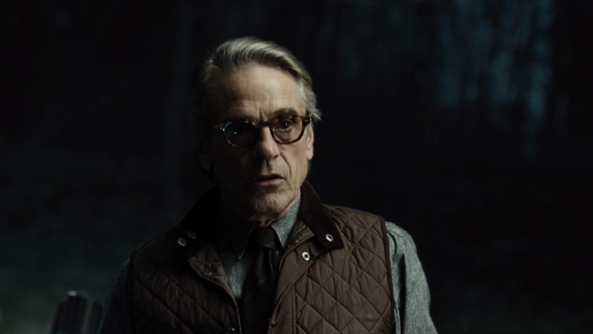 Jeremy Irons in Zack Snyder&#039;s Justice League